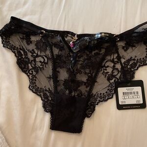 Honey Birdette Black Lace Panties Whitney